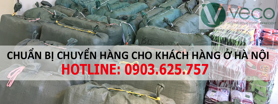 veco chuyển hàng cho đại lý sỉ tại hà nội